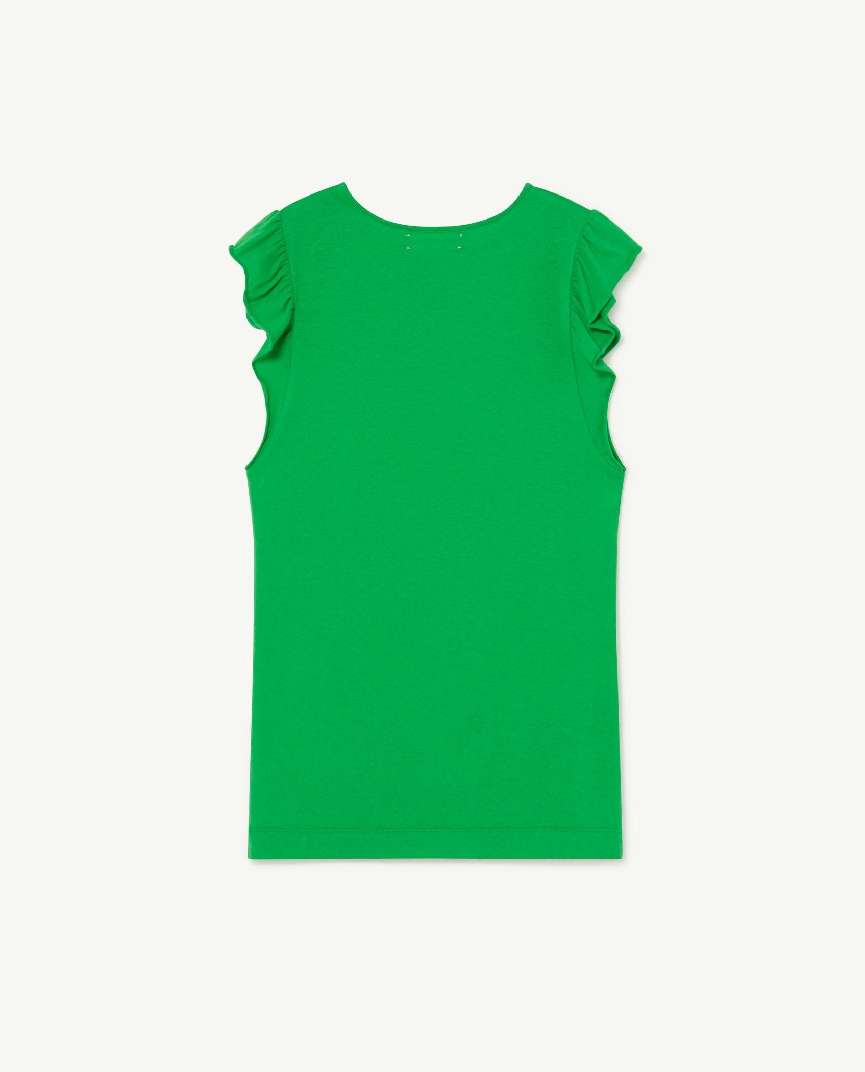 Green Fly Dress PRODUCT BACK