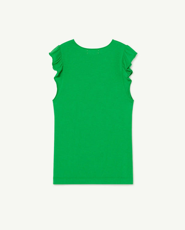 Green Fly Dress PRODUCT BACK