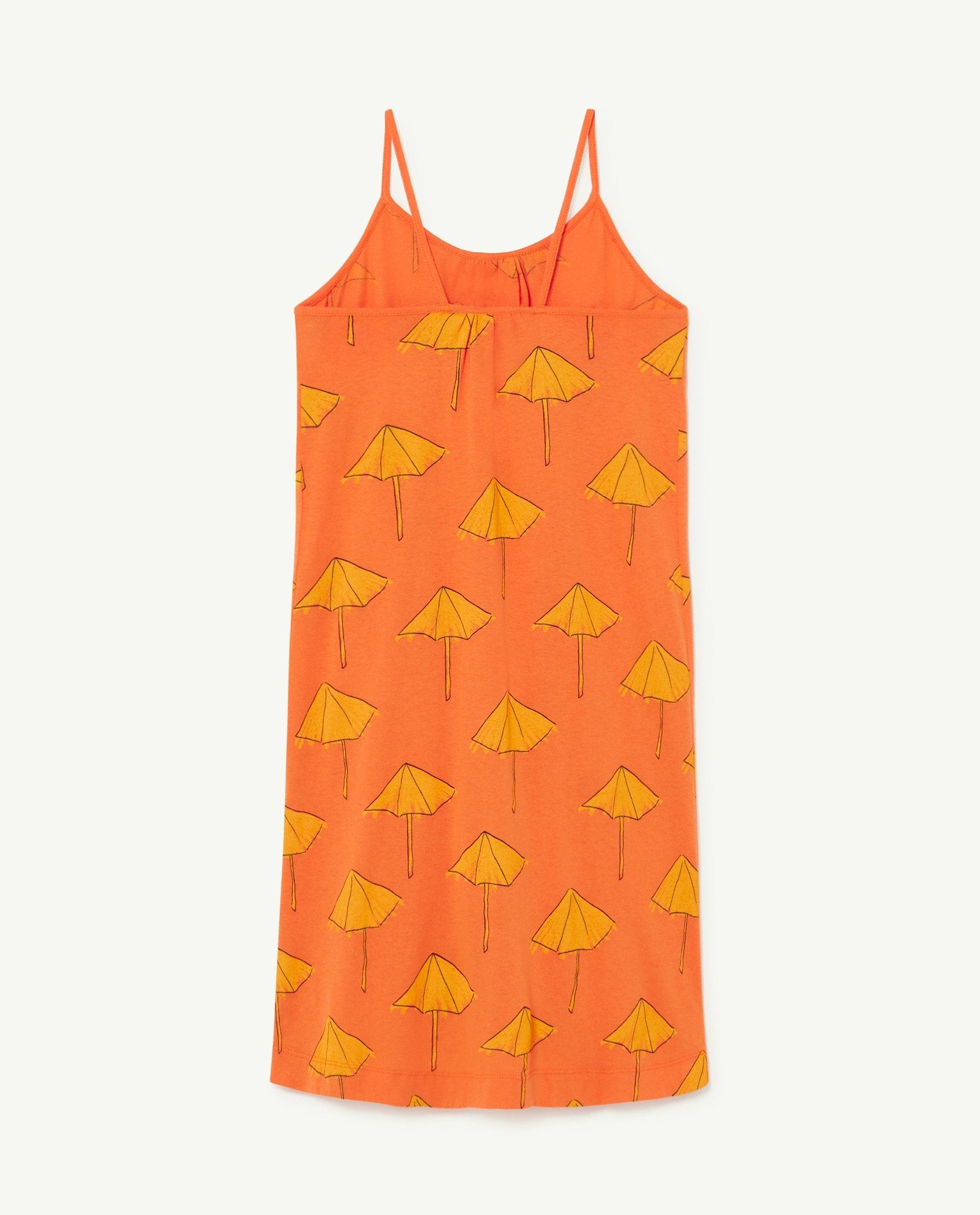 Orange Umbrella Gazel Dress PRODUCT BACK