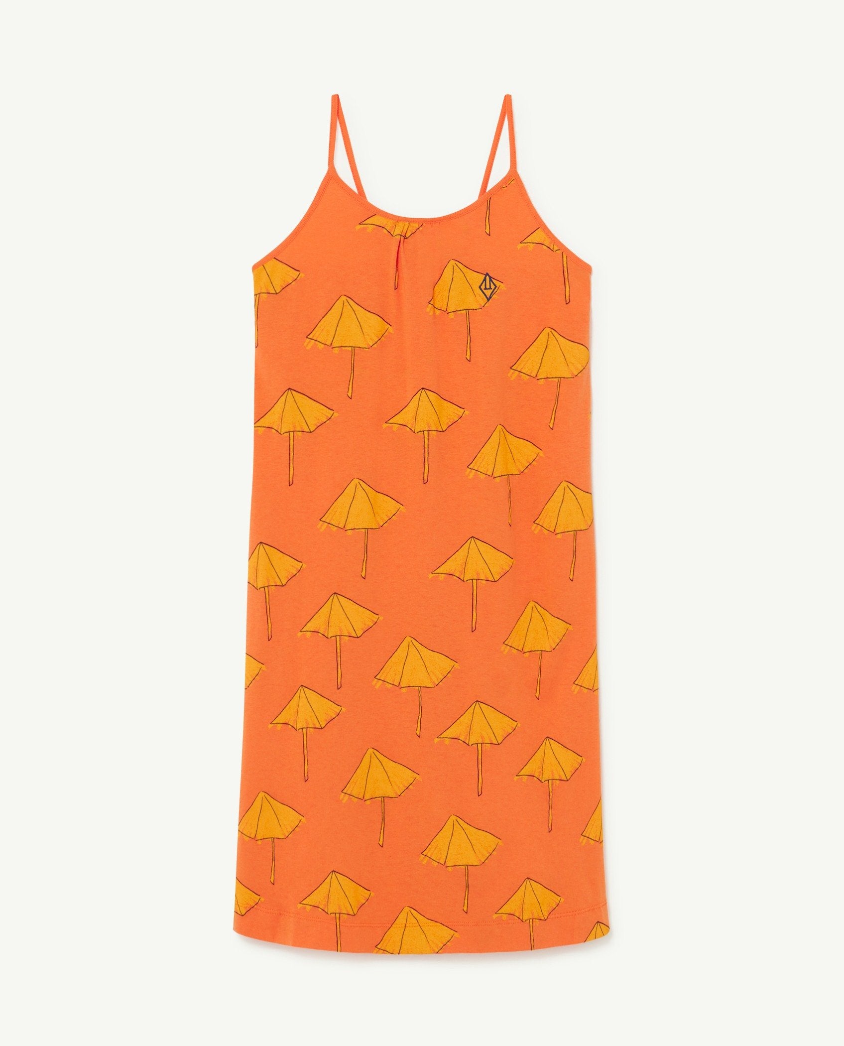 Orange Umbrella Gazel Dress PRODUCT FRONT