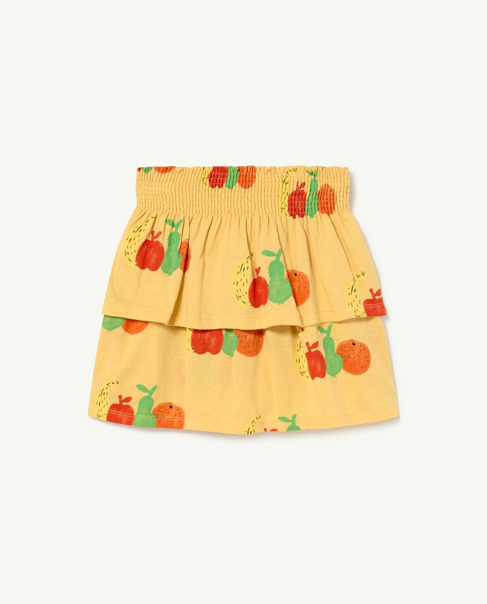 Yellow Fruits Kiwi Skirt PRODUCT BACK