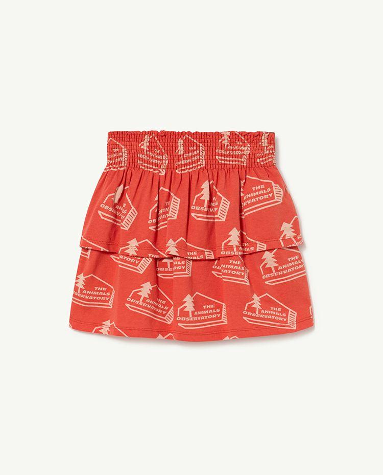 Red The Animals Kiwi Skirt COVER