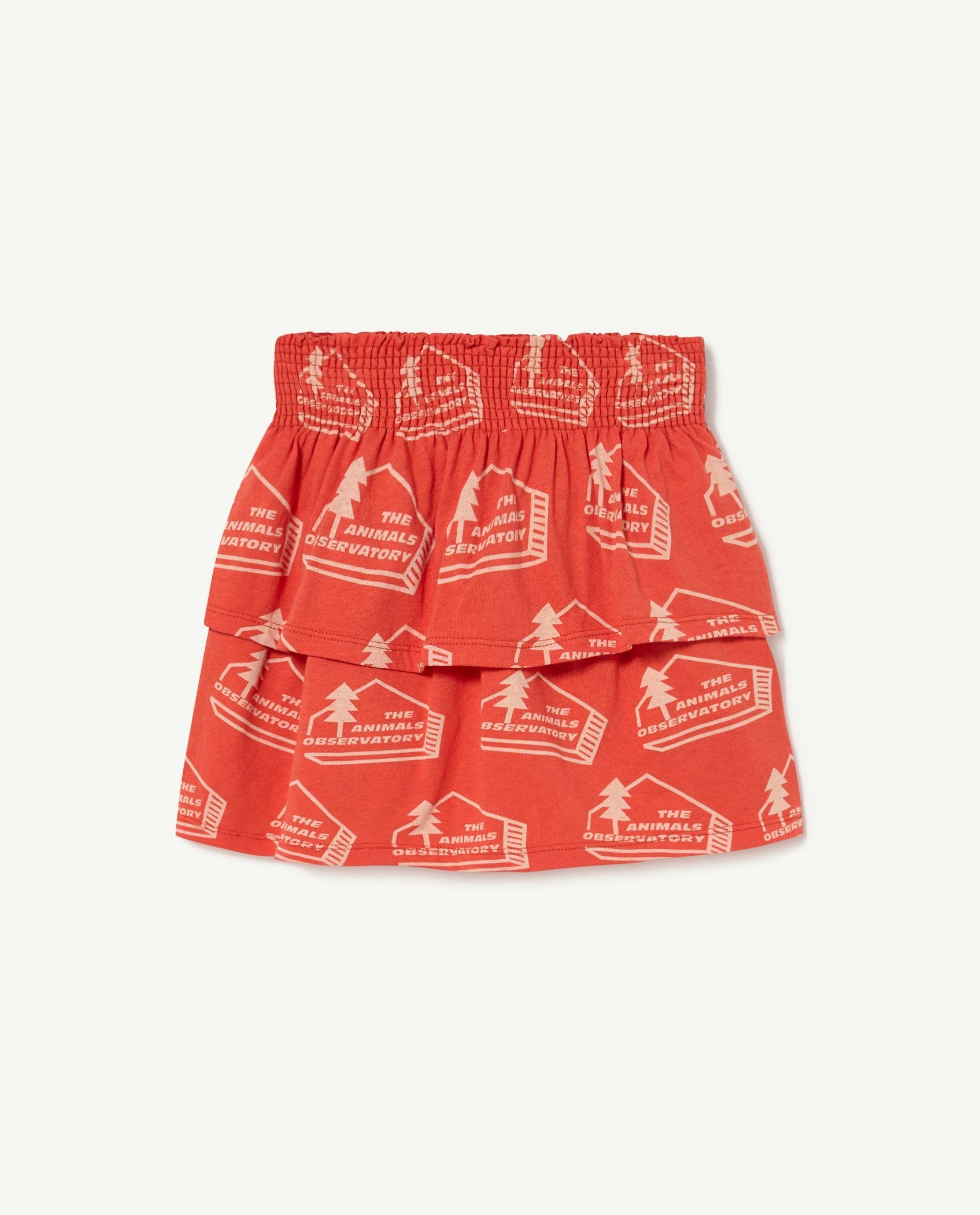 Red The Animals Kiwi Skirt PRODUCT BACK