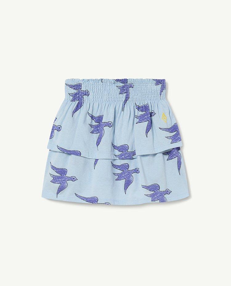 Blue Birds Kiwi Skirt COVER