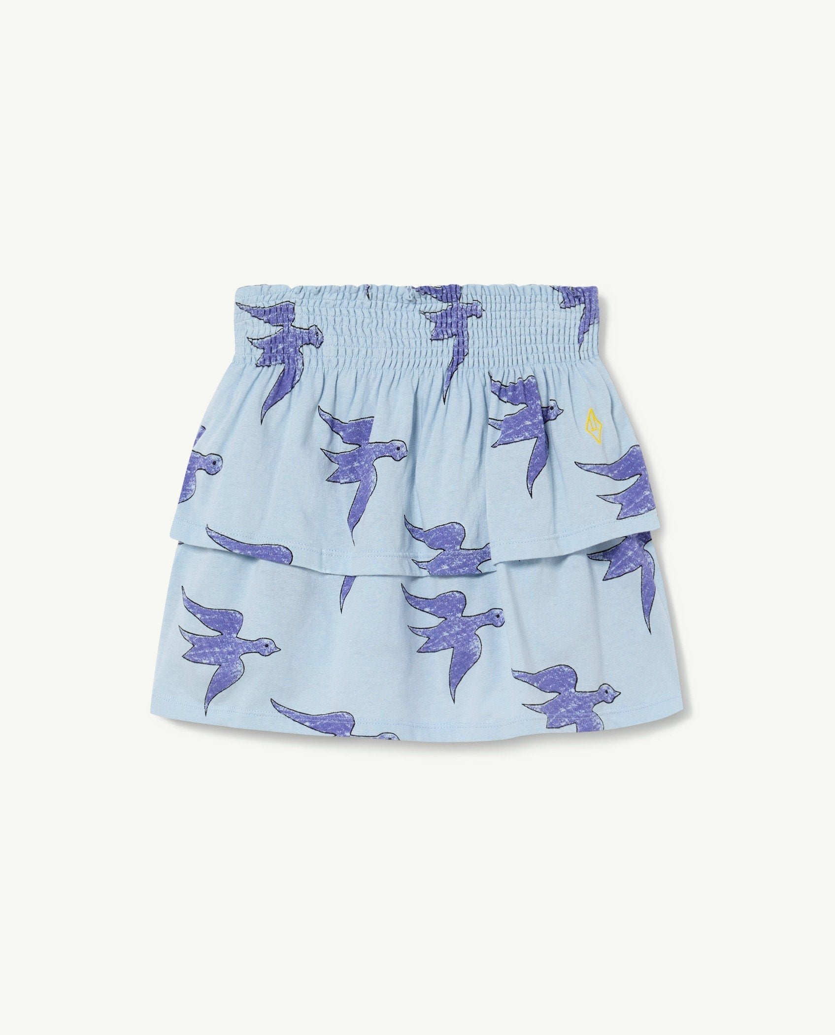 Blue Birds Kiwi Skirt PRODUCT FRONT