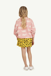 Yellow Kiwi Skirt MODEL BACK