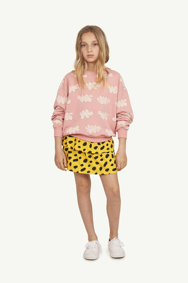 Yellow Kiwi Skirt MODEL FRONT
