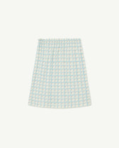 White Square Kitten Skirt PRODUCT BACK