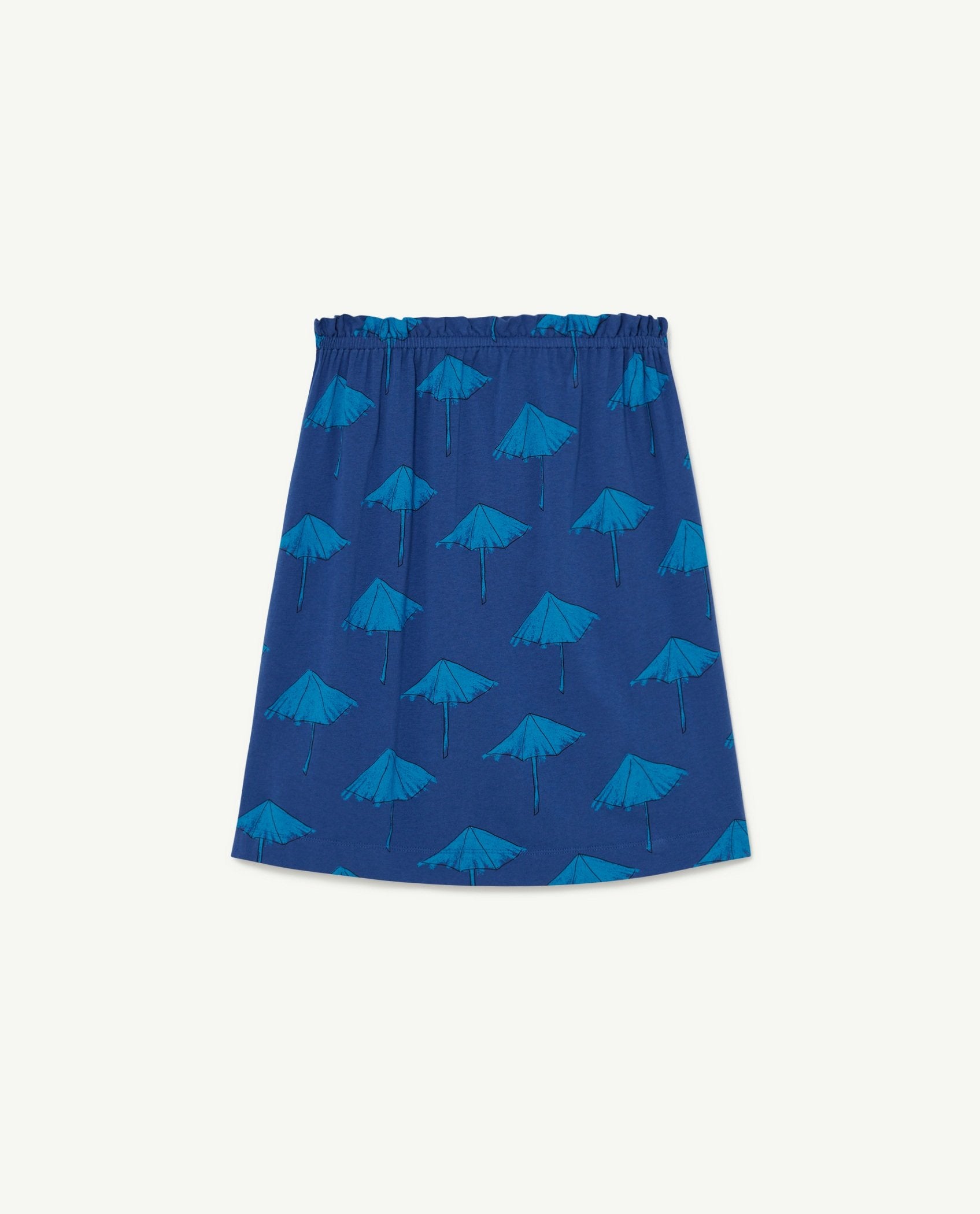 Deep Blue Kitten Skirt PRODUCT BACK