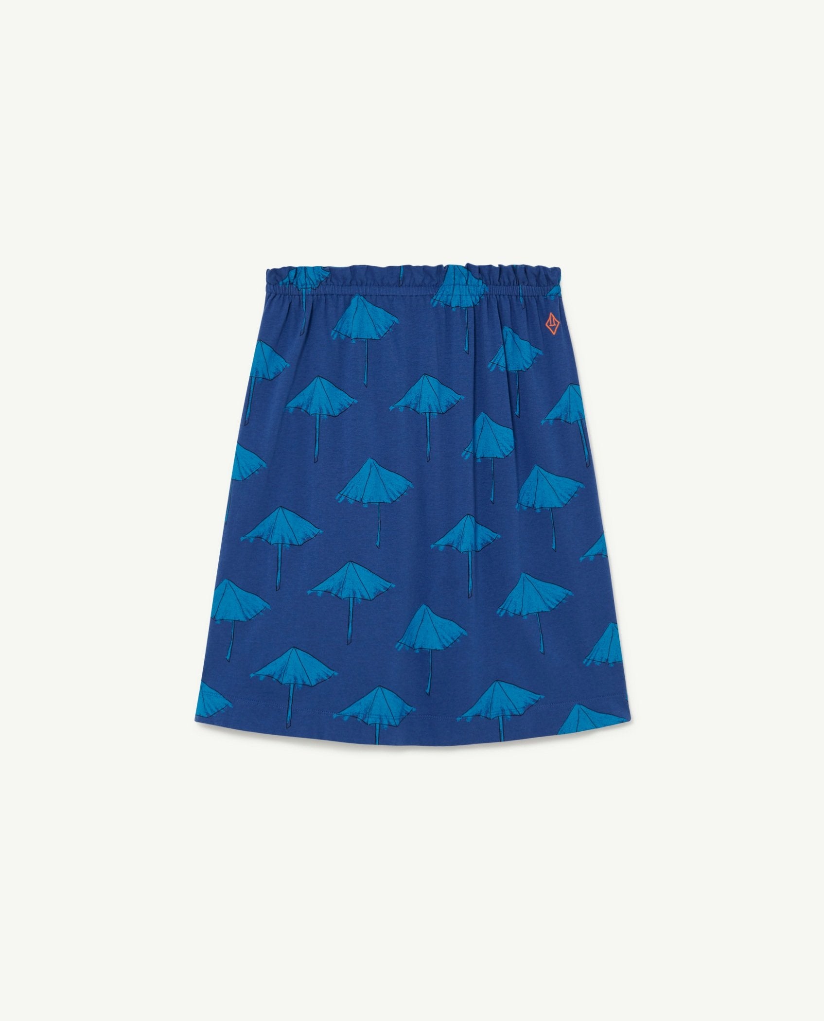Deep Blue Kitten Skirt PRODUCT FRONT