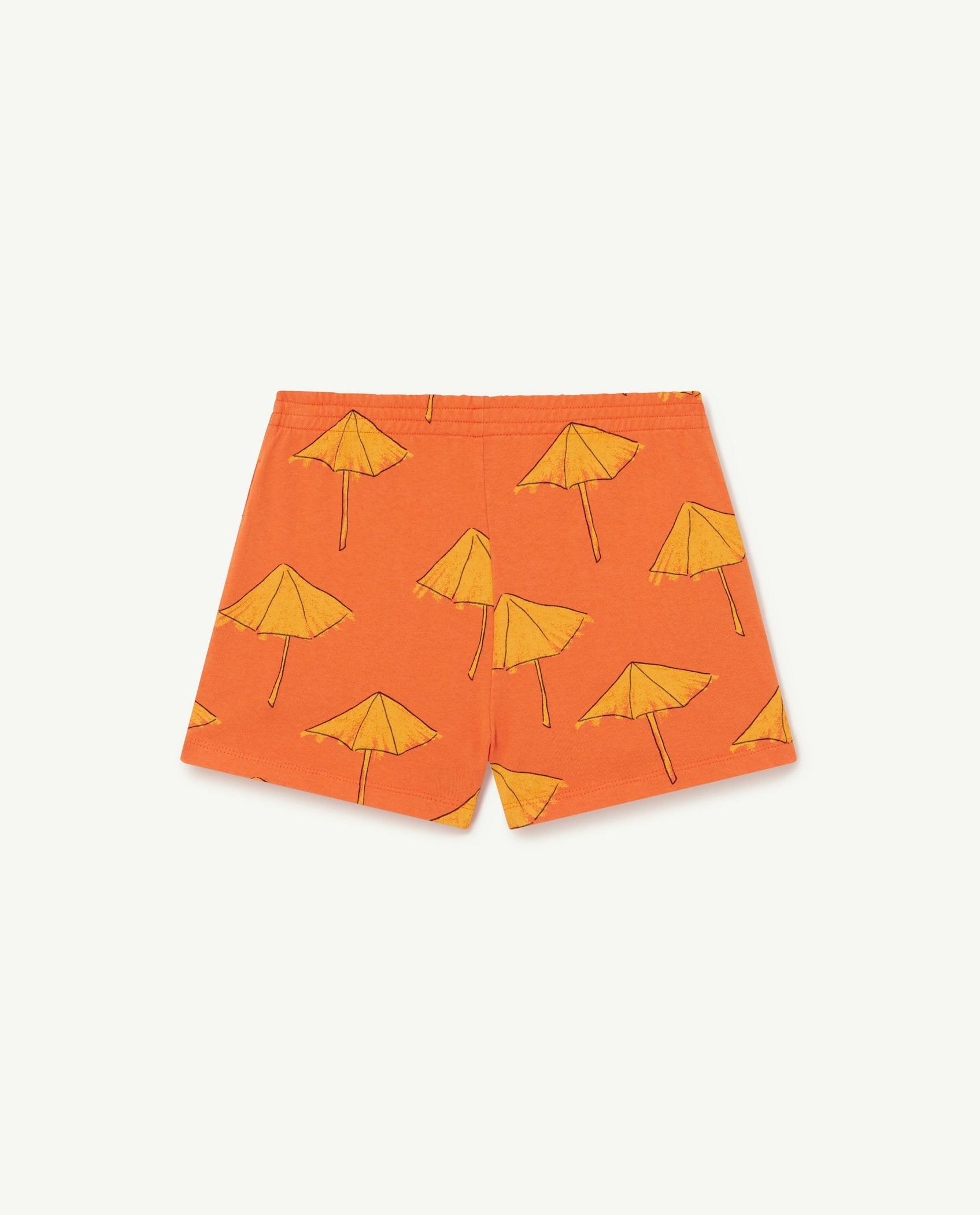 Orange Umbrellas Poodle Pants PRODUCT BACK