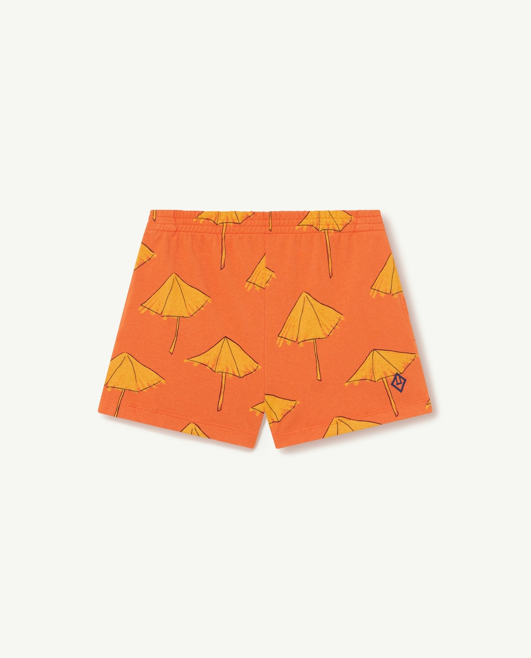 Orange Umbrellas Poodle Pants PRODUCT FRONT
