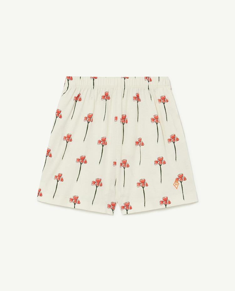 White Carnations Mole Pants COVER