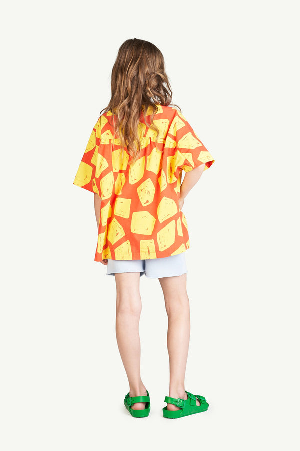 Blue Hedgehog The Animals Pants MODEL BACK