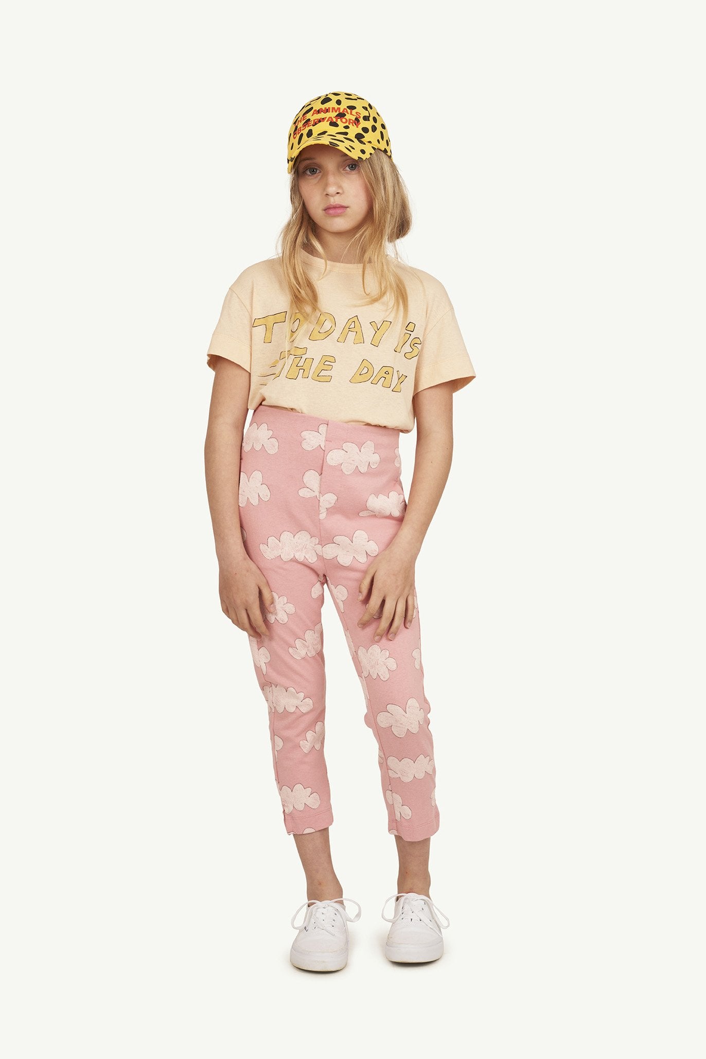 Pink Camaleon Pants MODEL FRONT
