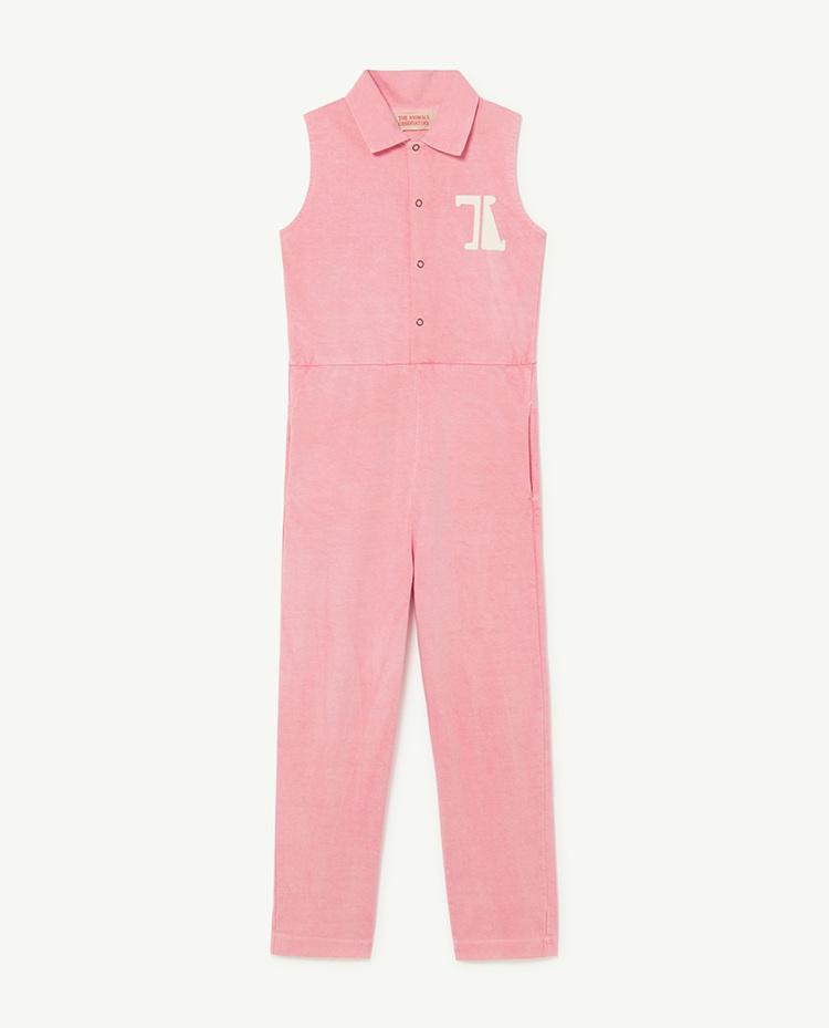 Pink The Animals Grasshoper Jumpsuit COVER