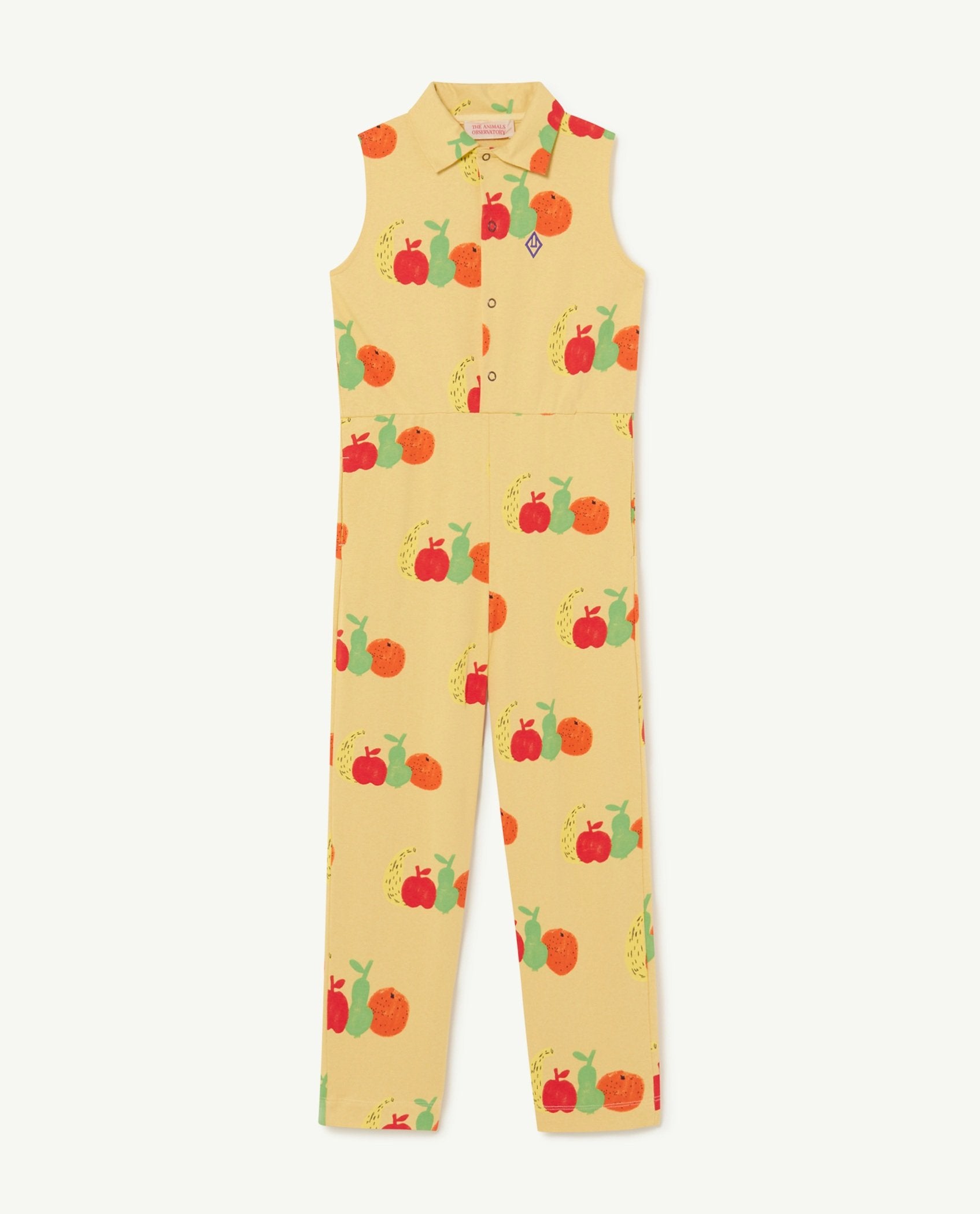 Yellow Fruits Grasshoper Jumpsuit PRODUCT FRONT