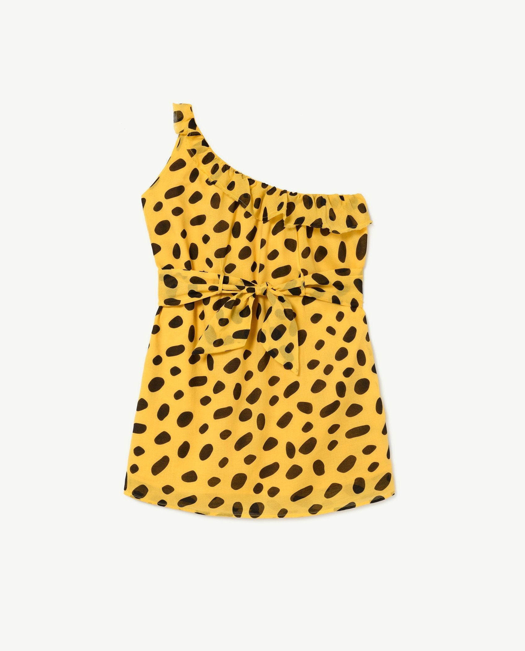 Yellow Weasel Dress PRODUCT BACK