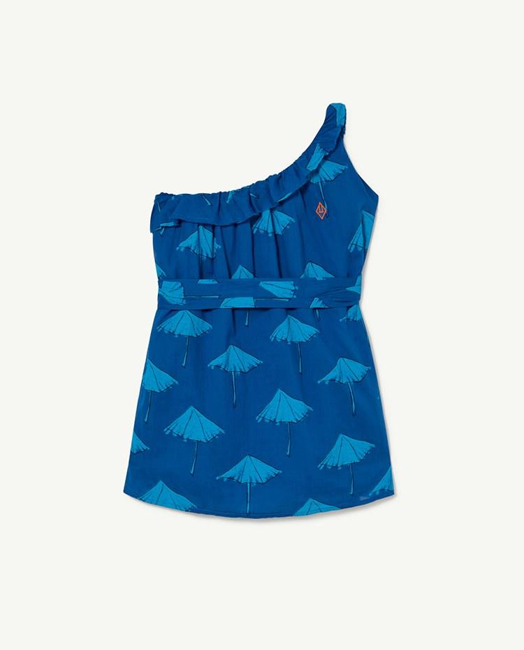 Deep Blue Weasel Dress COVER