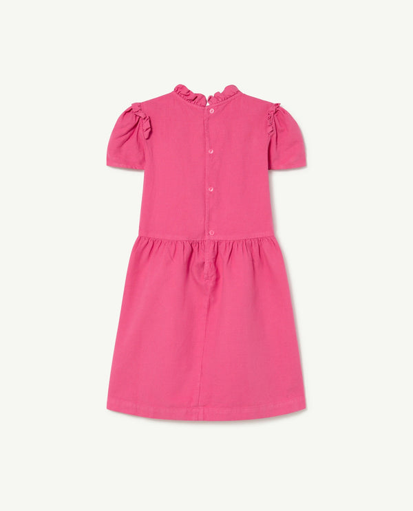 Pink Tortoise Dress PRODUCT BACK