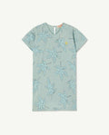 Blue Leaves Marten Dress