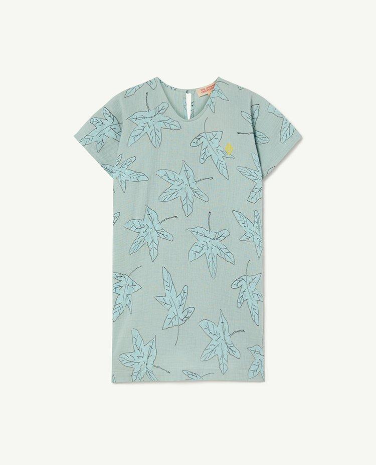 Blue Leaves Marten Dress COVER