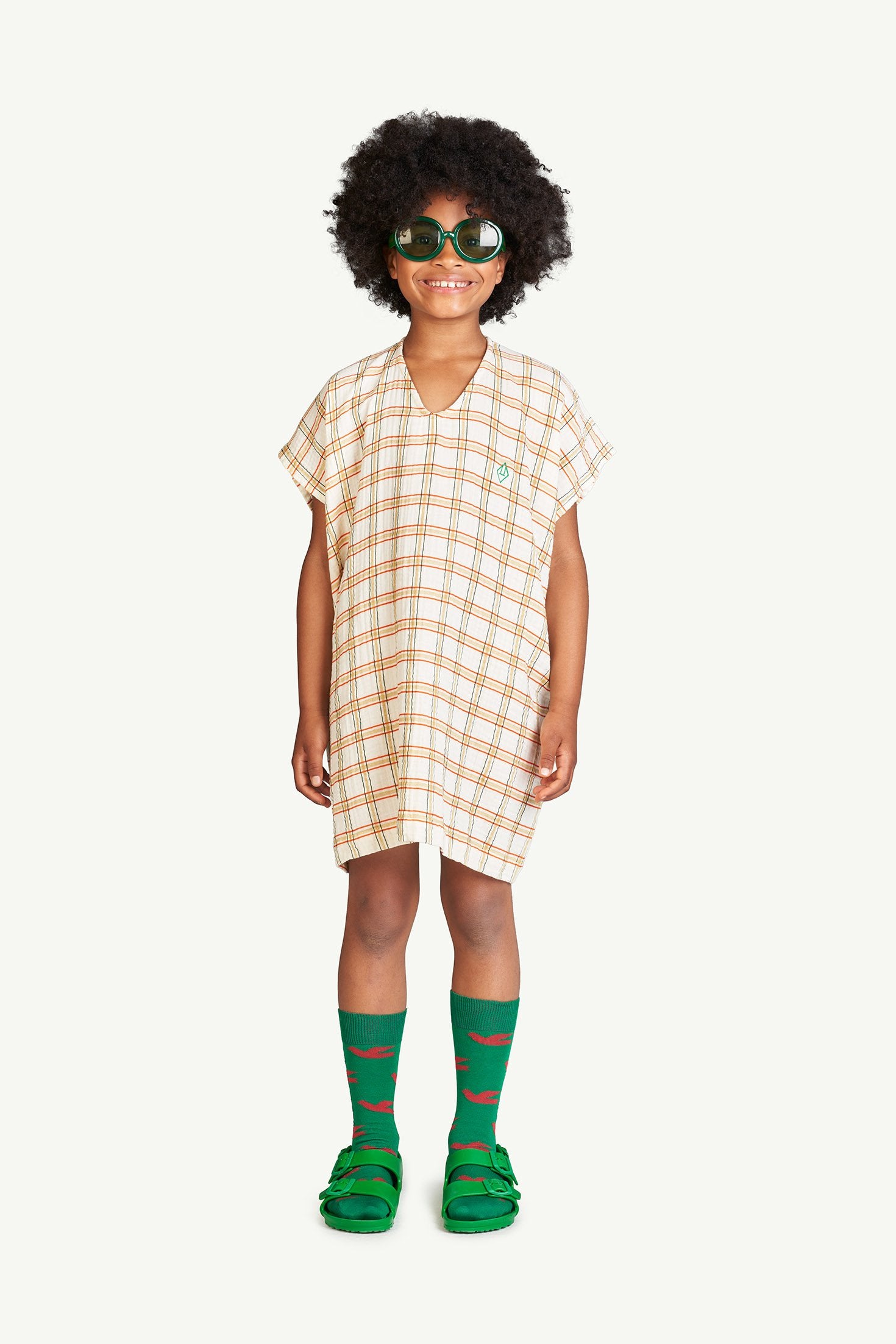 White Marten Dress MODEL FRONT