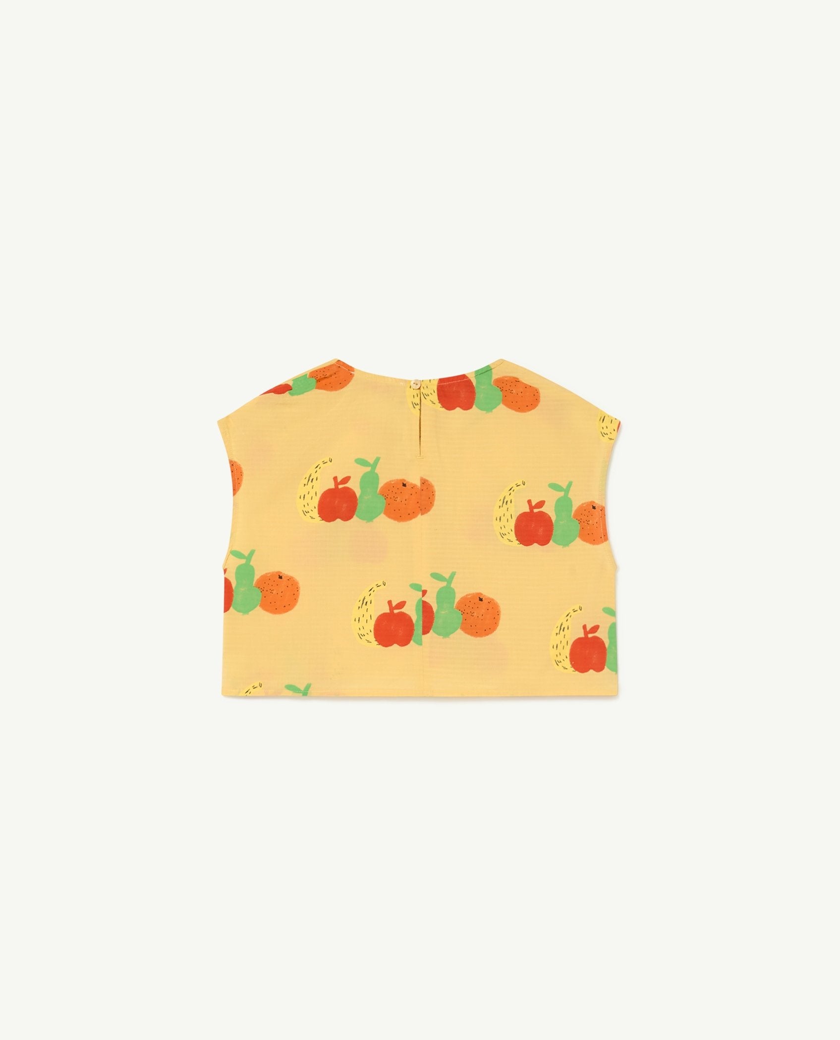Yellow Fruits Baboon Shirt PRODUCT BACK