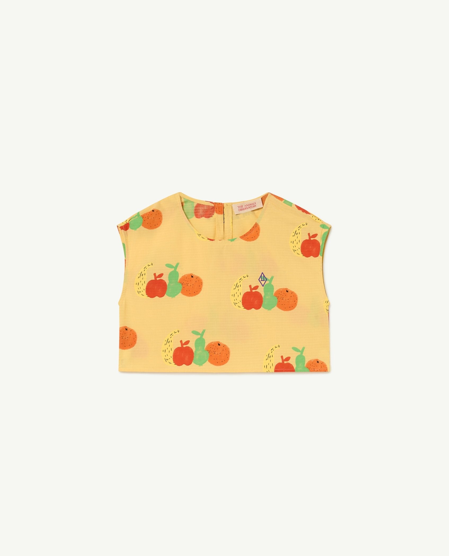 Yellow Fruits Baboon Shirt PRODUCT FRONT