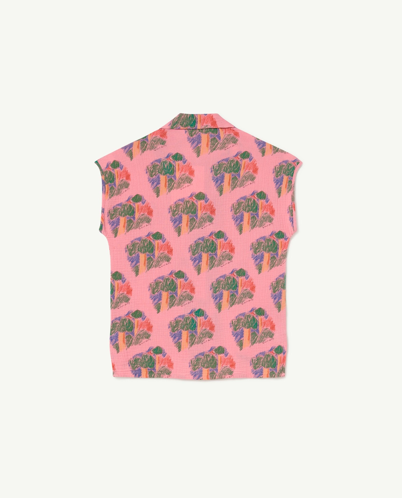 Pink Woods Kangaroo Shirt PRODUCT BACK