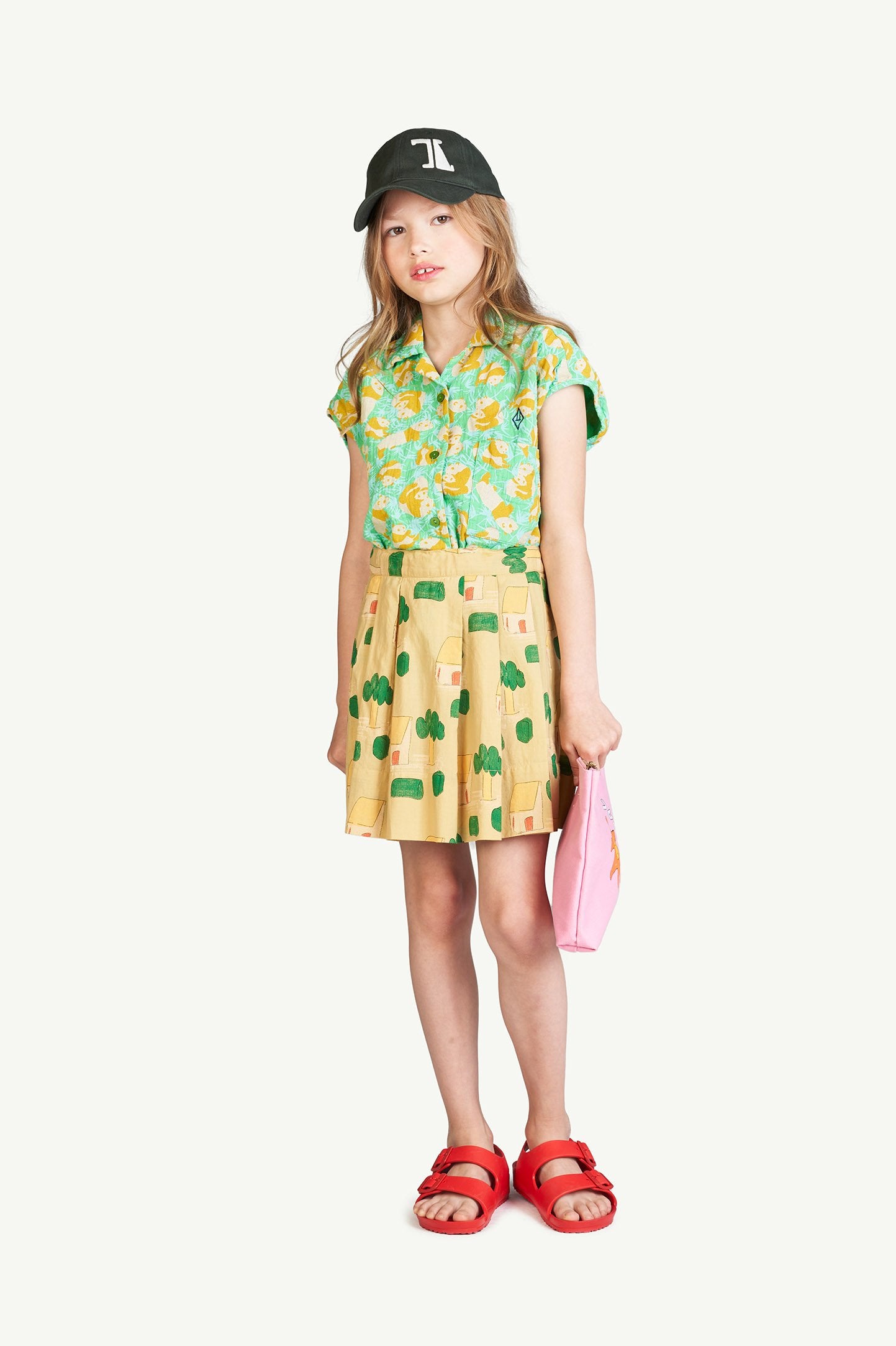 Camel House Turkey Skirt MODEL FRONT