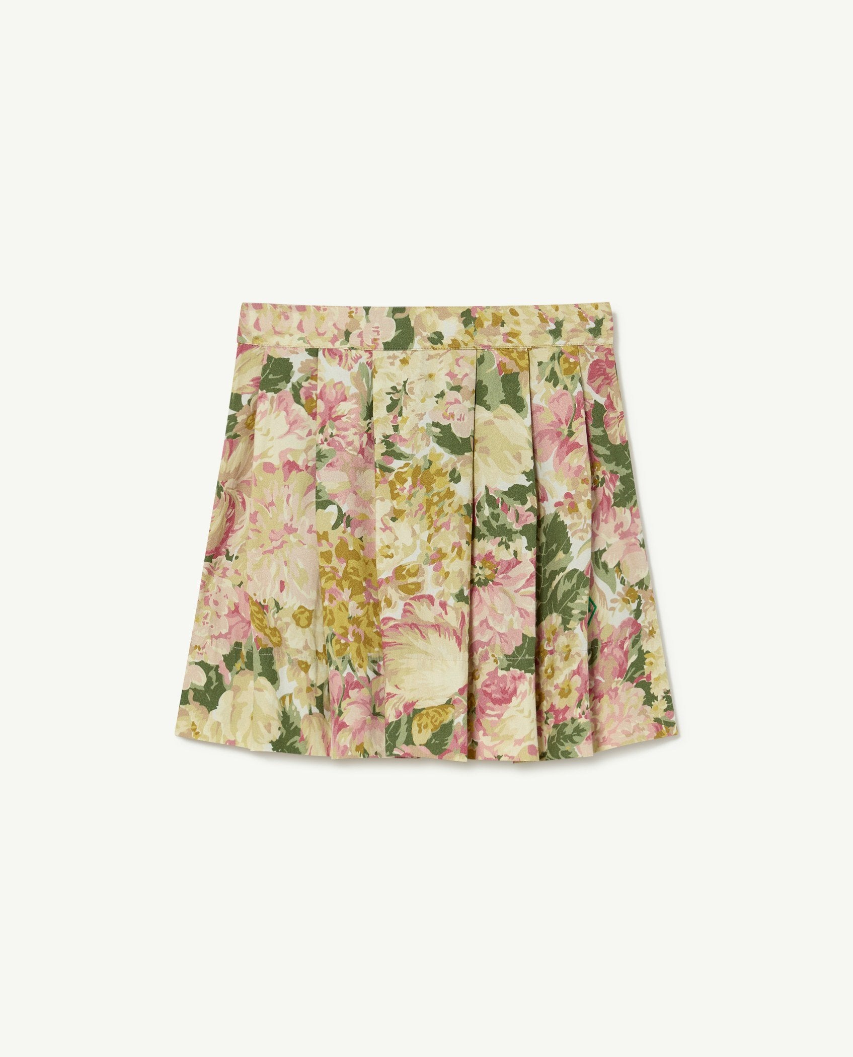 White Flowers Turkey Skirt PRODUCT FRONT