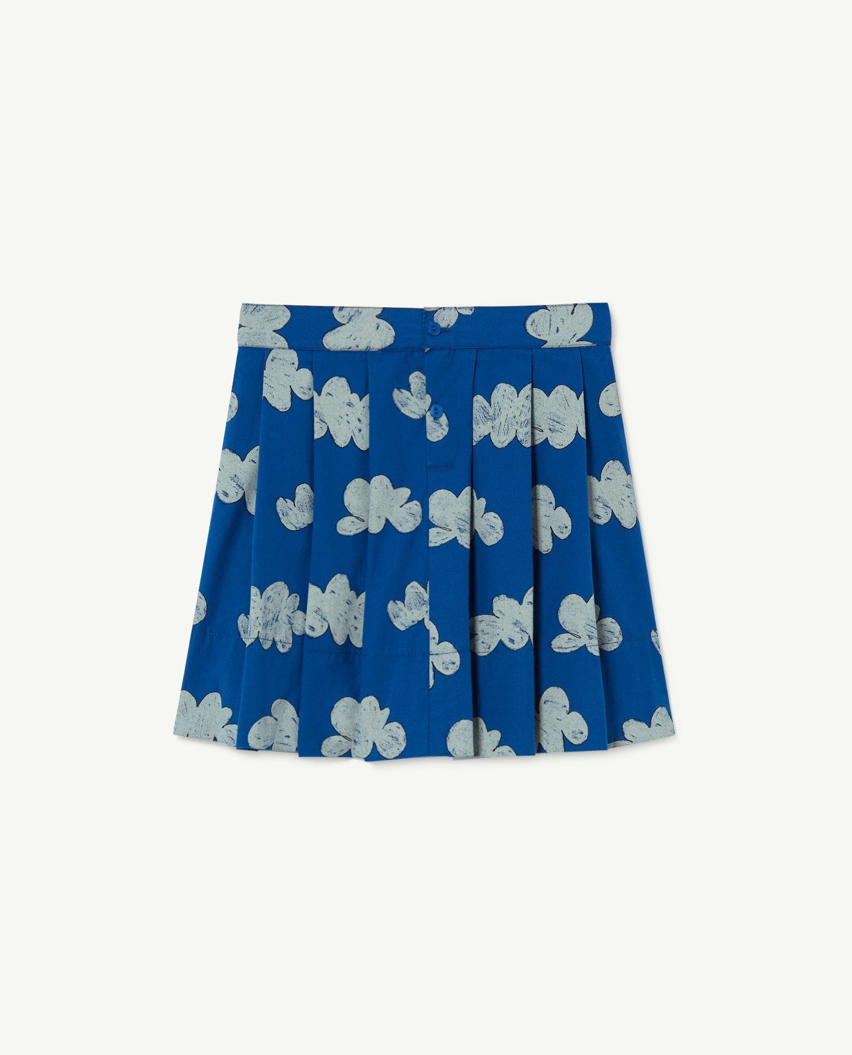 Deep Blue Turkey Skirt PRODUCT BACK