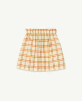 White Square Wombat Skirt PRODUCT BACK
