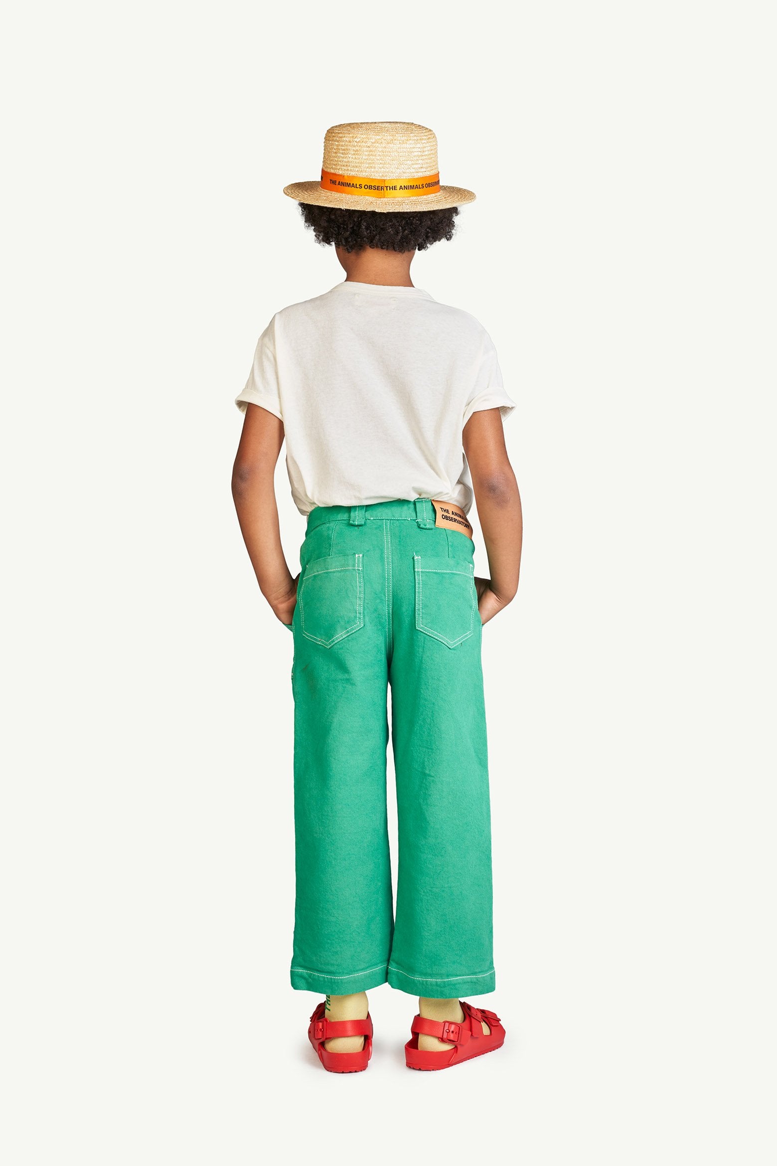 Green The Animals Ant Pants MODEL BACK