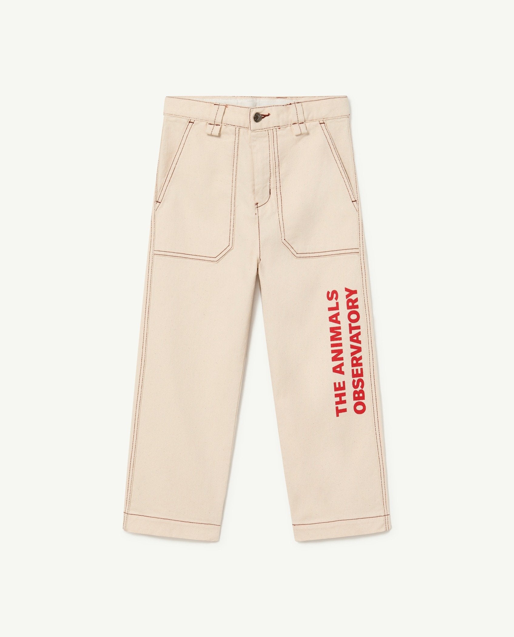 White The Animals Ant Pants PRODUCT FRONT