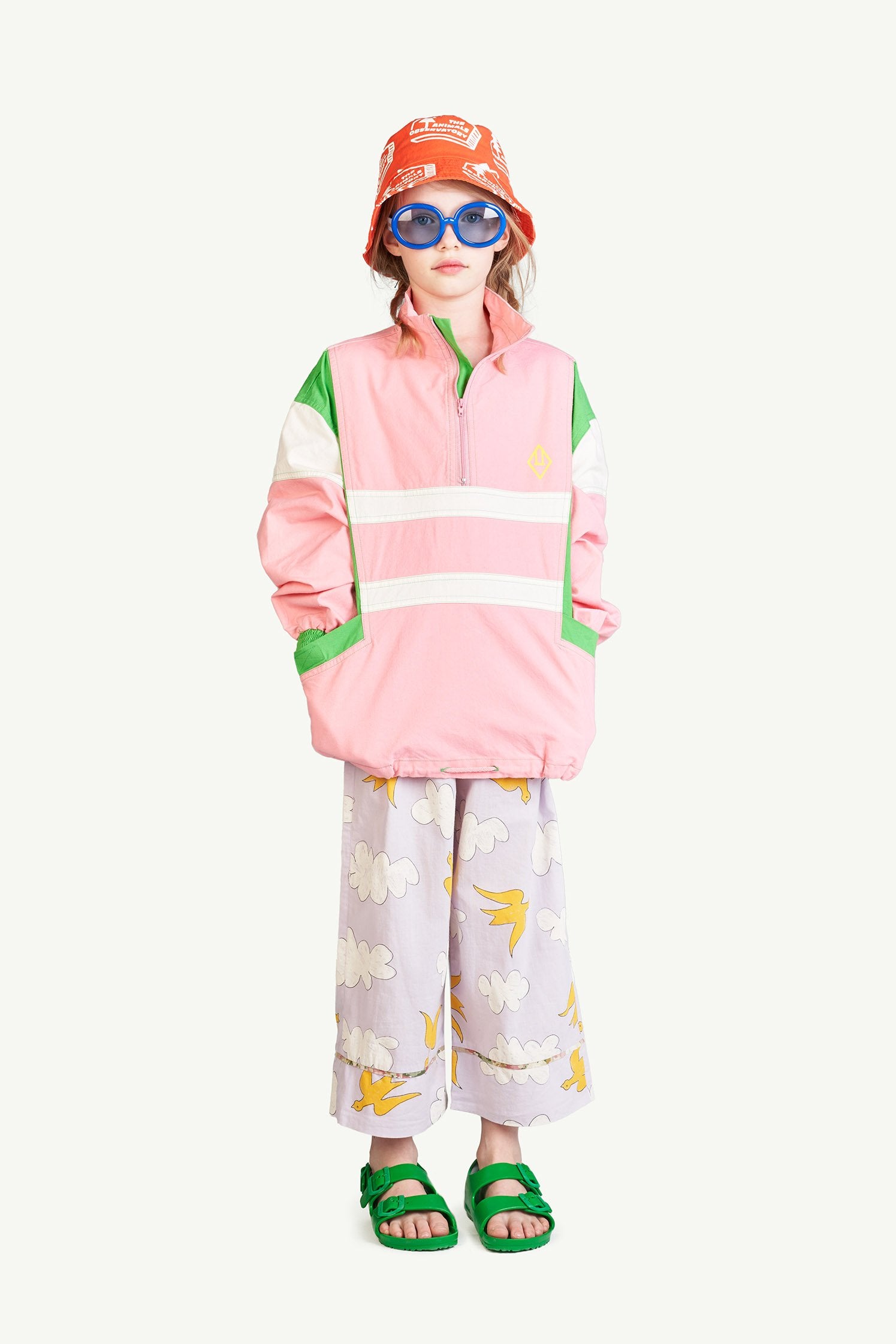 Pink Carp Jacket MODEL FRONT