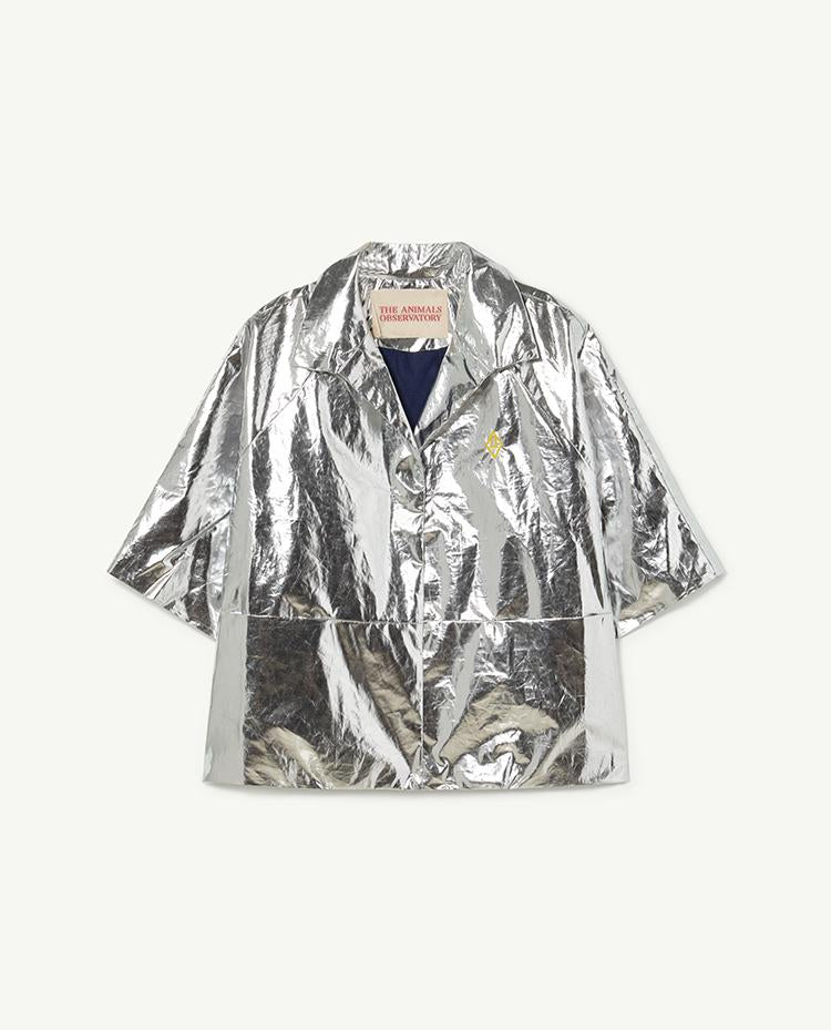 Silver Shiny Lion Jacket COVER