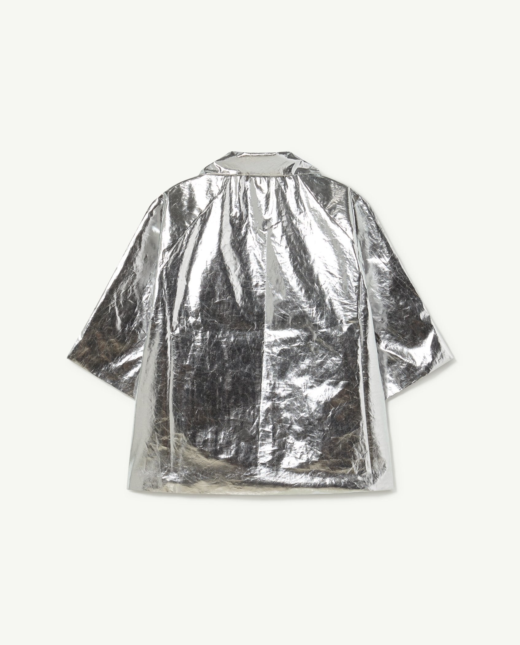 Silver Shiny Lion Jacket PRODUCT BACK