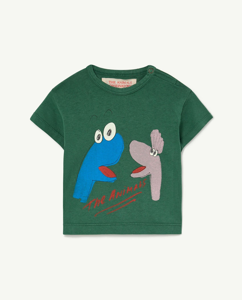 Green Rooster Muppets Baby T-Shirt PRODUCT FRONT
