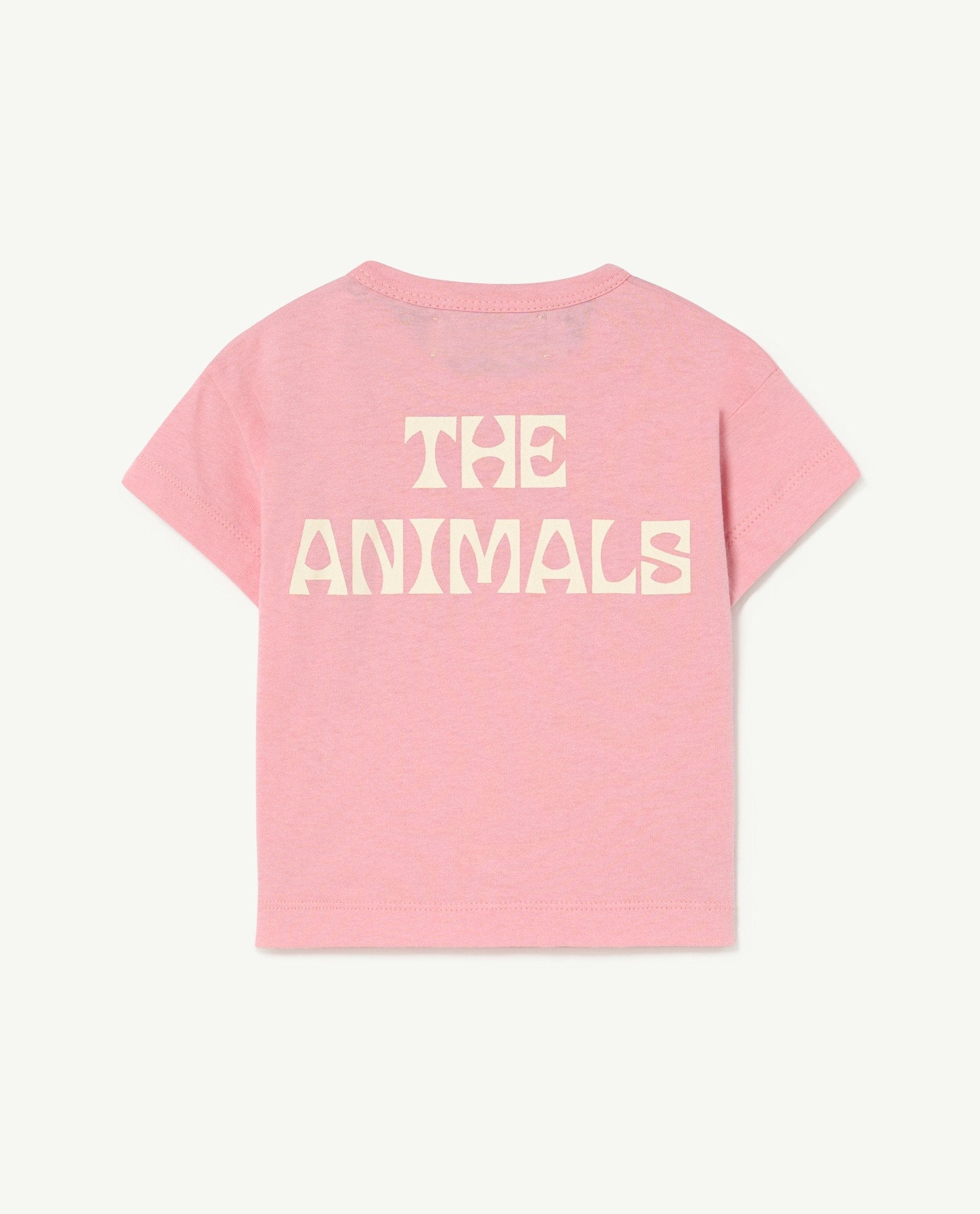 Pink Rooster The Animals Baby T-Shirt PRODUCT BACK