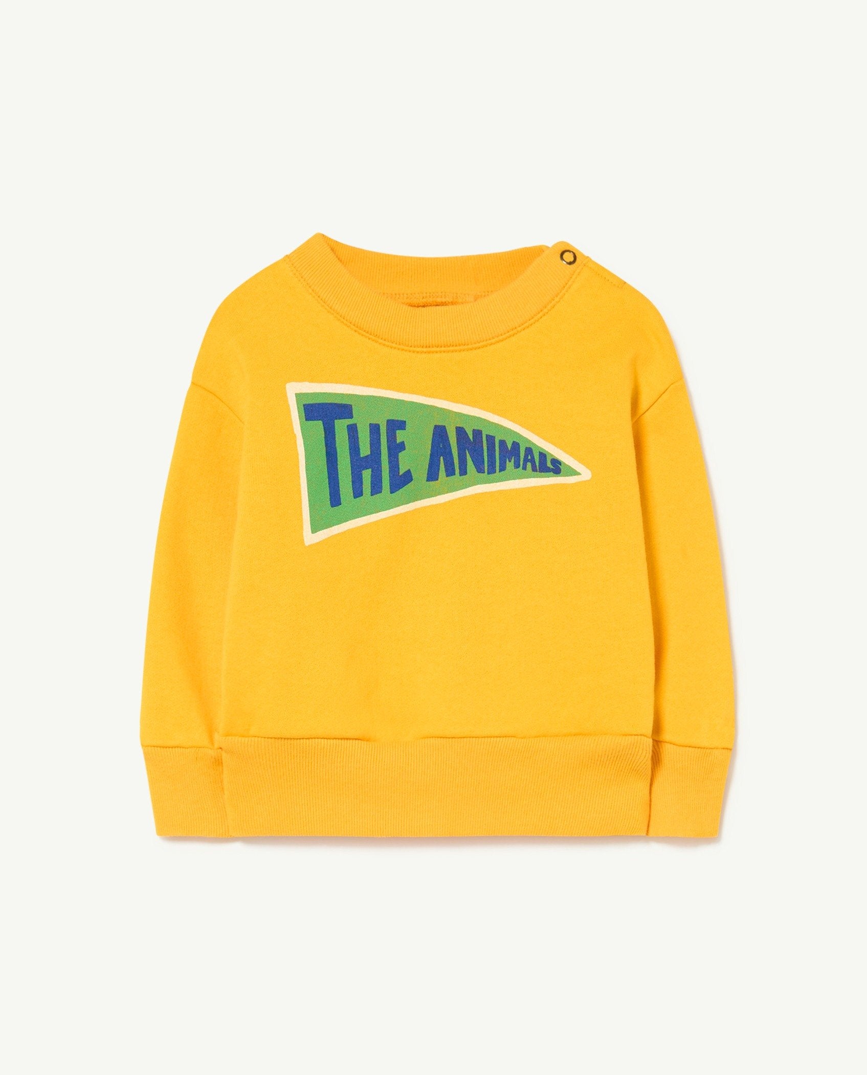 Yellow Green Flag Baby Sweatshirt PRODUCT FRONT