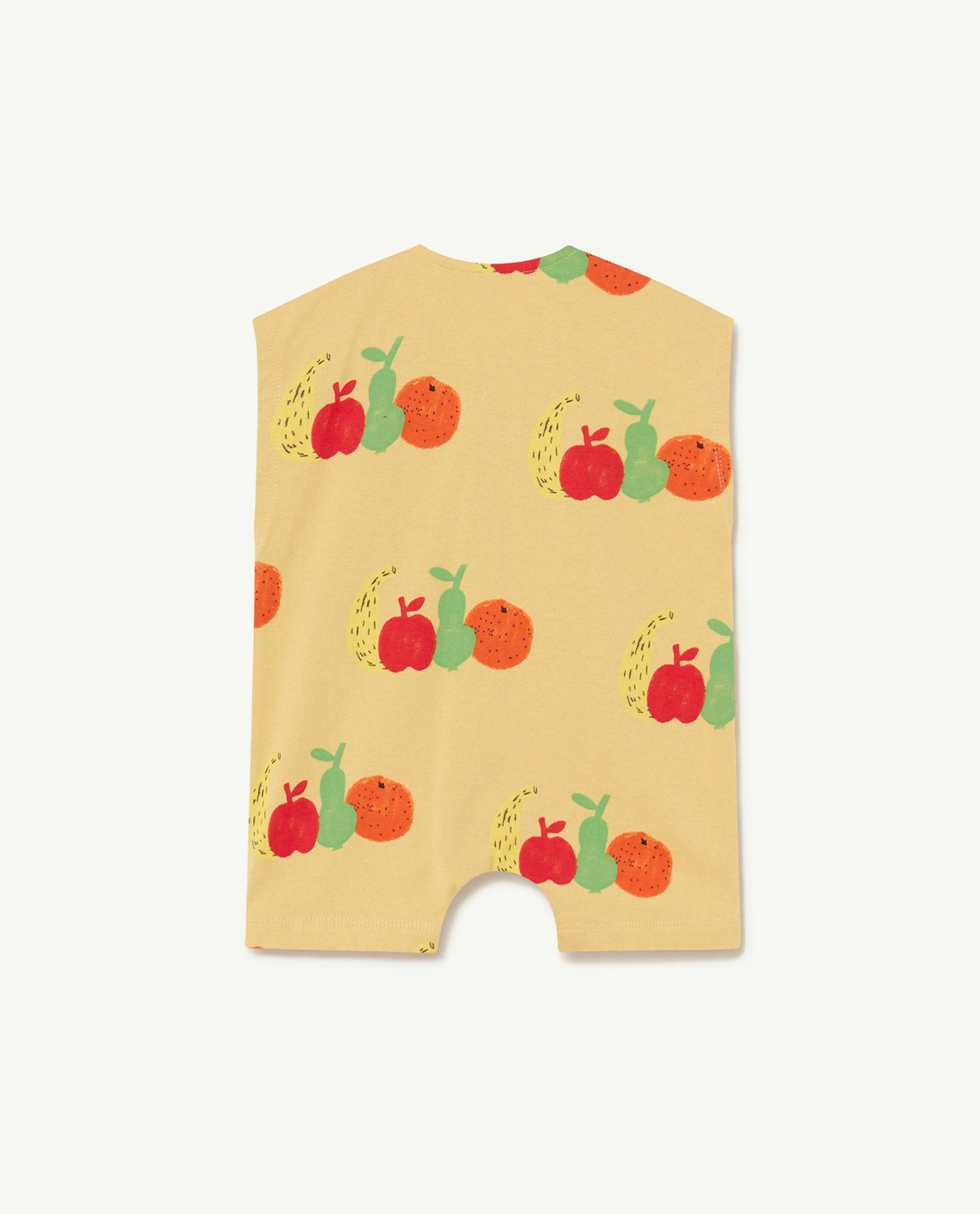 Yellow Fruits Ape Baby Jumpsuit PRODUCT BACK