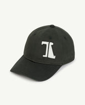 Deep Green Elastic Hamster Cap PRODUCT FRONT