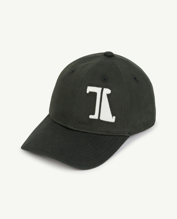 Deep Green Elastic Hamster Cap PRODUCT FRONT