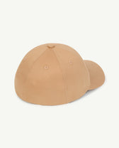 Beige Elastic Hamster Cap PRODUCT BACK