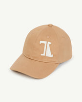 Beige Elastic Hamster Cap PRODUCT FRONT
