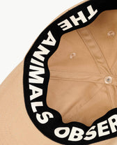 Beige Elastic Hamster Cap PRODUCT SIDE