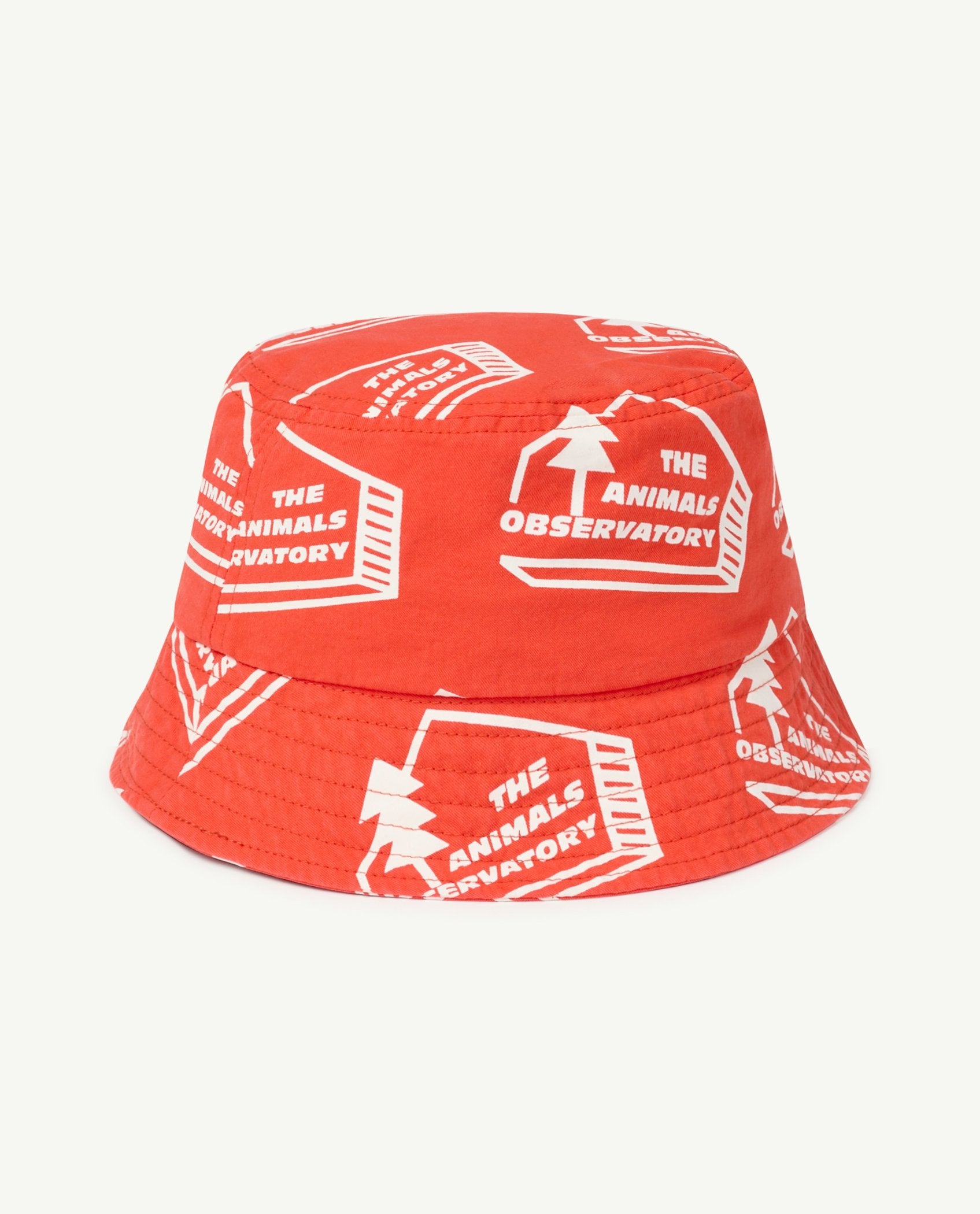Red The Animals Sarfish Hat PRODUCT BACK