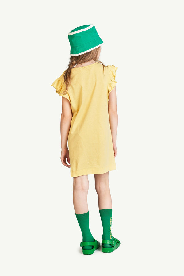 Green Sun Starfish Hat MODEL BACK